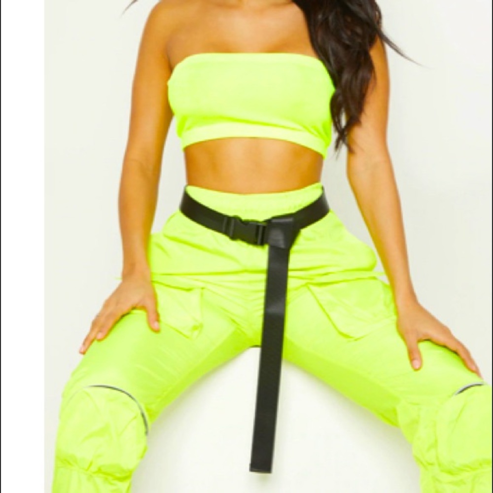 Black Slider Tape Belt